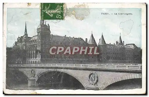 Cartes postales Paris La Conciergerie