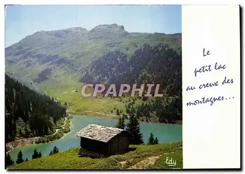 Cartes postales moderne Le Petit Lac Au Creux Des Montagnes