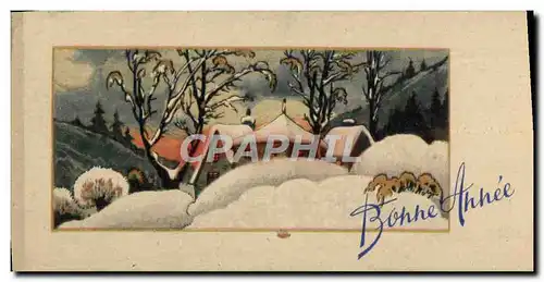 Cartes postales Fantaisie Bonne annee