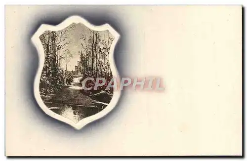 Cartes postales Fantaisie Foret