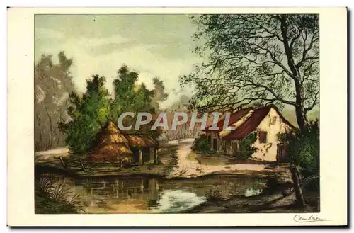 Cartes postales Fantaisie Maison