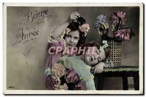 Cartes postales Fantasie Enfants Bonne Annee