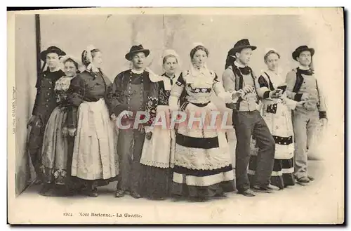 Cartes postales Noce bretonne La Gavotte Folklore