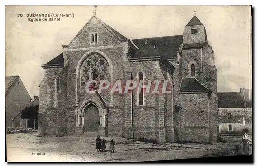 Ansichtskarte AK Guerande Eglise de Saille Enfants