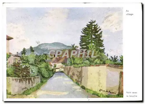 Cartes postales Au village