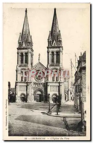 Ansichtskarte AK Cherbourg L&#39Eglise du voeu