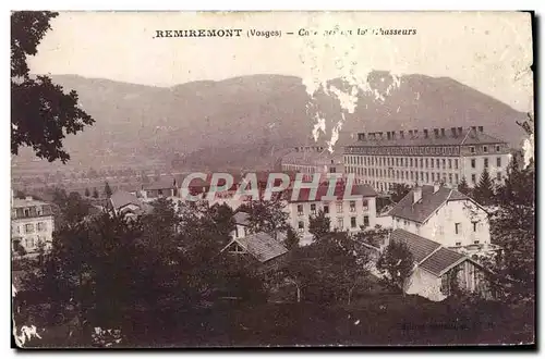 Ansichtskarte AK Remiremont Casernes des chasseurs Militaria