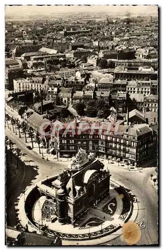 Cartes postales moderne Lille Vue Plongeante sur la Porte de Paris