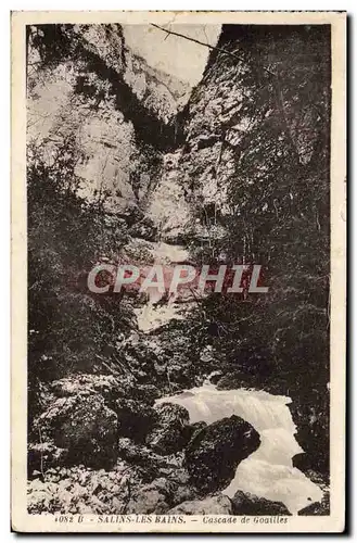 Cartes postales Salins Les Bains Cascade de Goailles