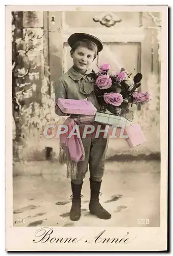 Cartes postales Fantaisie Enfant Bonne Annee