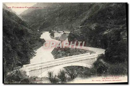 Cartes postales Vallee D&#39Aran Le Pont Du Roy Le casino espagnol