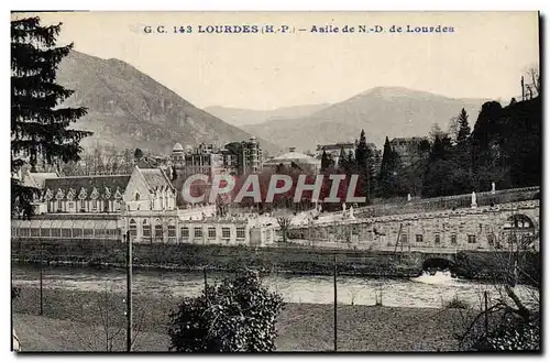 Cartes postales Lourdes Asile de Nd de Lourdes