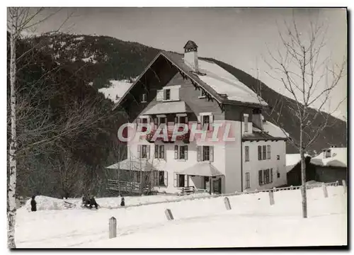 CARTE PHOTO Chalet SAvoie