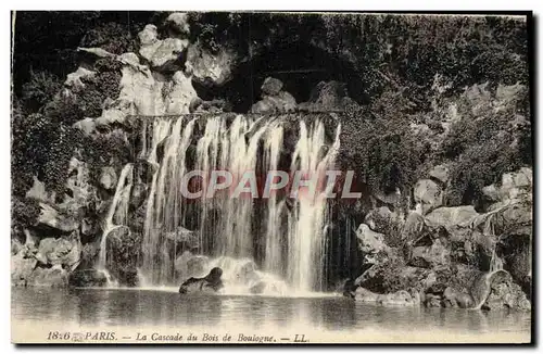 Ansichtskarte AK Paris La Cascade du Bois de Boulogne