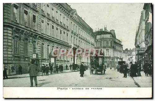 Ansichtskarte AK Paris Banque De France