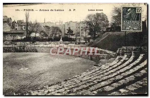 Ansichtskarte AK Paris Arenes de Lutece