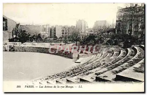 Ansichtskarte AK Paris Les Arenes de la rue Monge