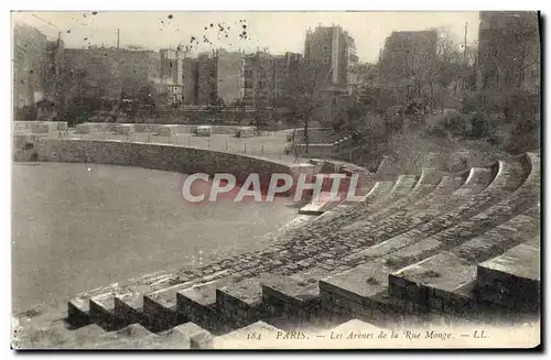 Ansichtskarte AK Paris Les Arenes de la Rue Monge