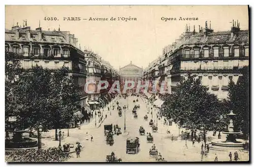 Cartes postales Paris Avenue de I&#39Oera