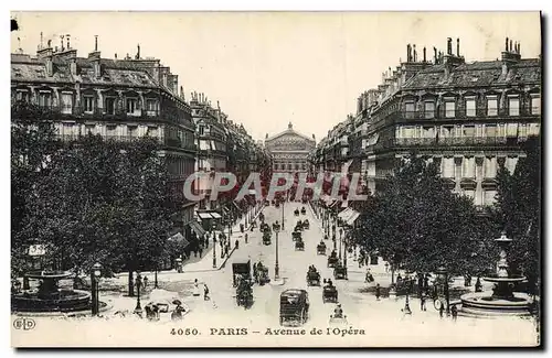 Cartes postales Paris Avenue de I&#39Oera