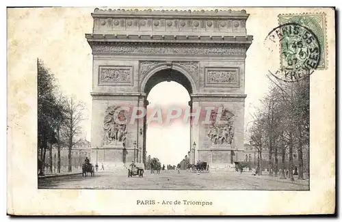 Cartes postales Paris Arc de Triomphe