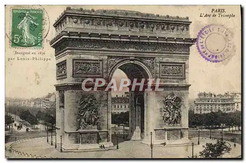 Cartes postales Paris L&#39Arc de Triomphe