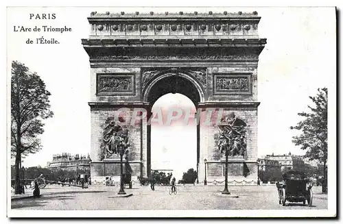 Cartes postales Paris L&#39Arc de Triomphe