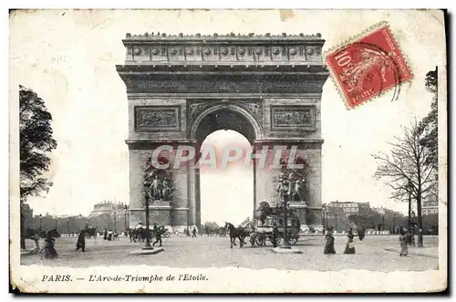 Cartes postales Paris L&#39Arc de Triomphe