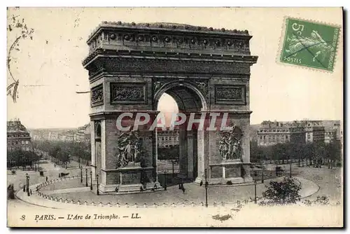 Cartes postales Paris L&#39Arc de Triomphe