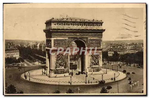 Cartes postales Paris L&#39Arc de Triomphe de I&#39Etoile