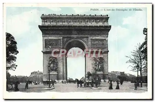 Cartes postales Paris L&#39Arc de Triomphe