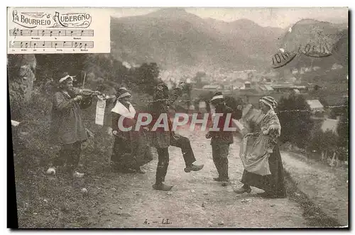 REPRO La bourree d&#39Auvergne Folklore