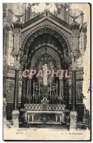 Cartes postales Lyon Nd de Fourviere