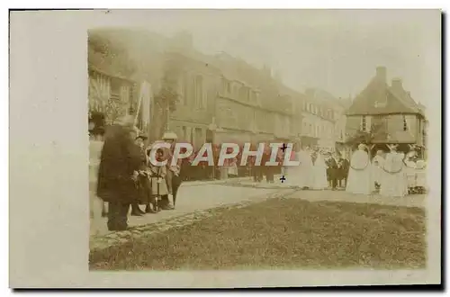 CARTE PHOTO Mariage Bretagne Folklore