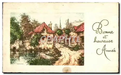 Cartes postales Fantaisie Bonne et heureuse Annee