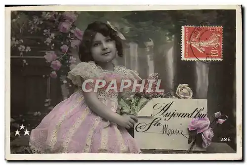 Cartes postales Fantaisie Enfant MArie