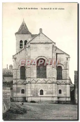 Cartes postales Eglise ND de Rivieres Le cehvet