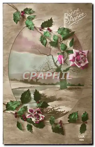 Cartes postales Fantaisie Fleurs