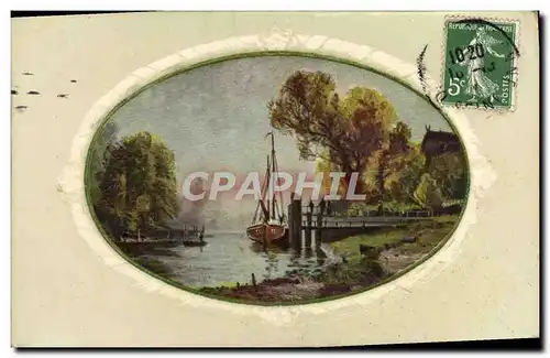 Cartes postales Fantaisie Bateau