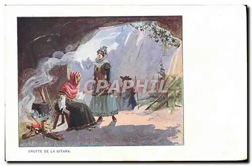 Cartes postales Grotte De La Gitana Gitan Gitane Gipsy