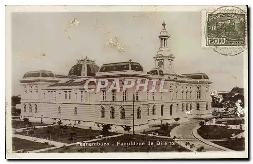 Cartes postales Pernambuco Faculdade de Direito