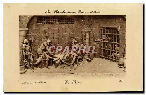 Cartes postales La Bienheureuse Jeanne d&#39Arc En prison