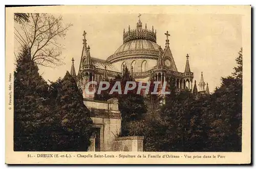 Ansichtskarte AK Dreux Chapelle Saint Louis Sepulture de la Famille d&#39Orleans