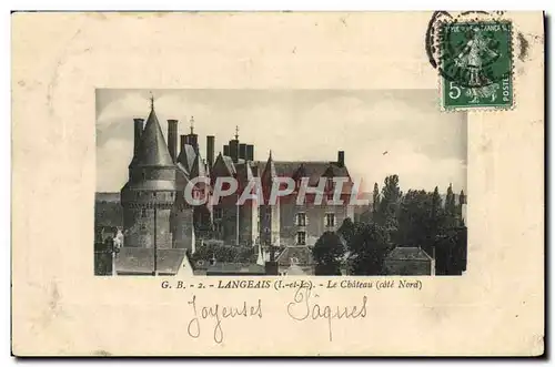 Cartes postales Langeais Le Chateau