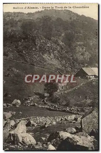 Cartes postales Ballon d'Alsace Dans le Trou de la Chaudiere