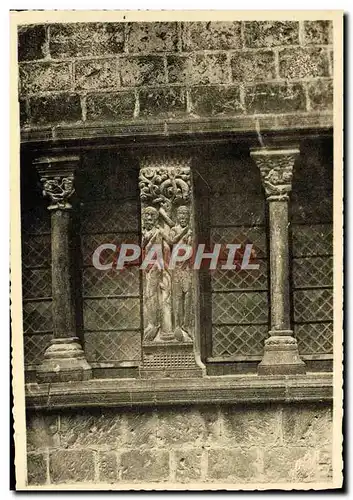 Ansichtskarte AK Le Tarn Et Illustre St Antonin Noble Val Facade Du Monument Adam Et Eve