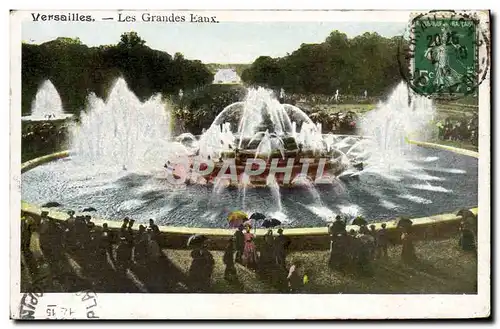 Cartes postales Versailles Les Grandes Eaux