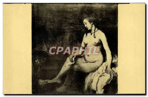 Cartes postales Rembrandt Paris Musee Du Louvre Bethsabee au bain