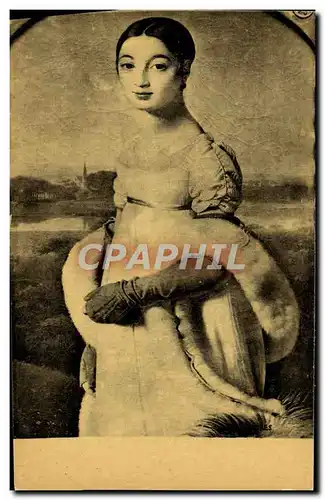 Cartes postales Ingres Portrait De Mademoiselle Riviere Paris Musee Du Louvre