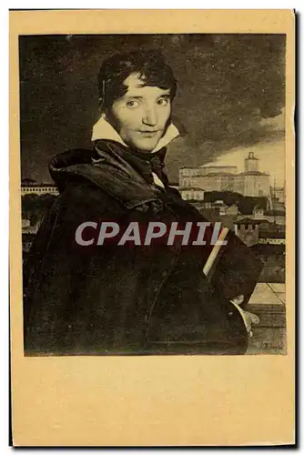 Cartes postales Ingres Portrait Du Peintre Granet Aix Musee Des Beaux Arts